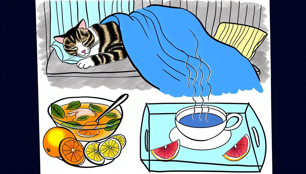 3 best cat flu home remedies