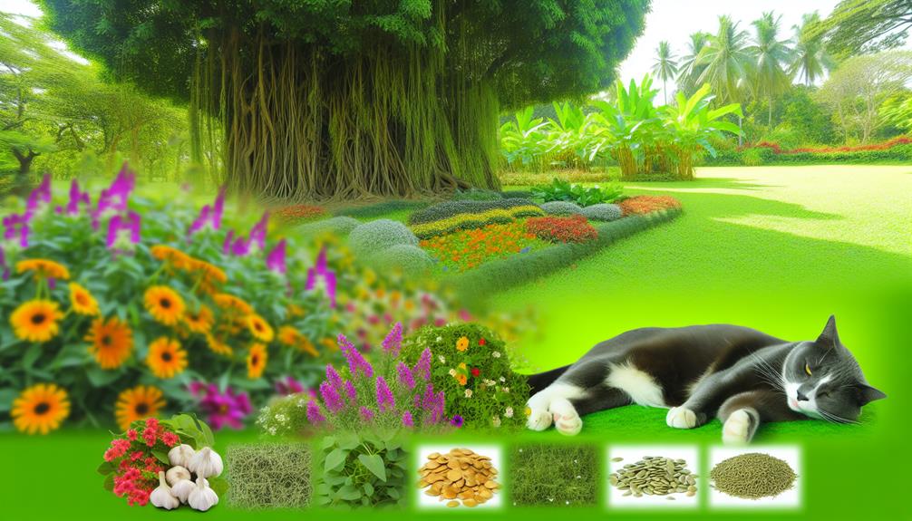 what are natural ways to prevent cat worms